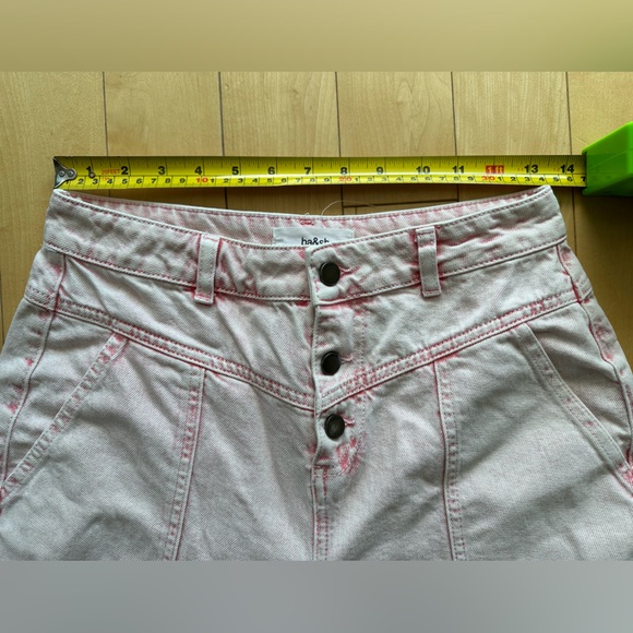 Pink ba&sh High Waisted Jeans in Size 4 - Picture 7 of 8